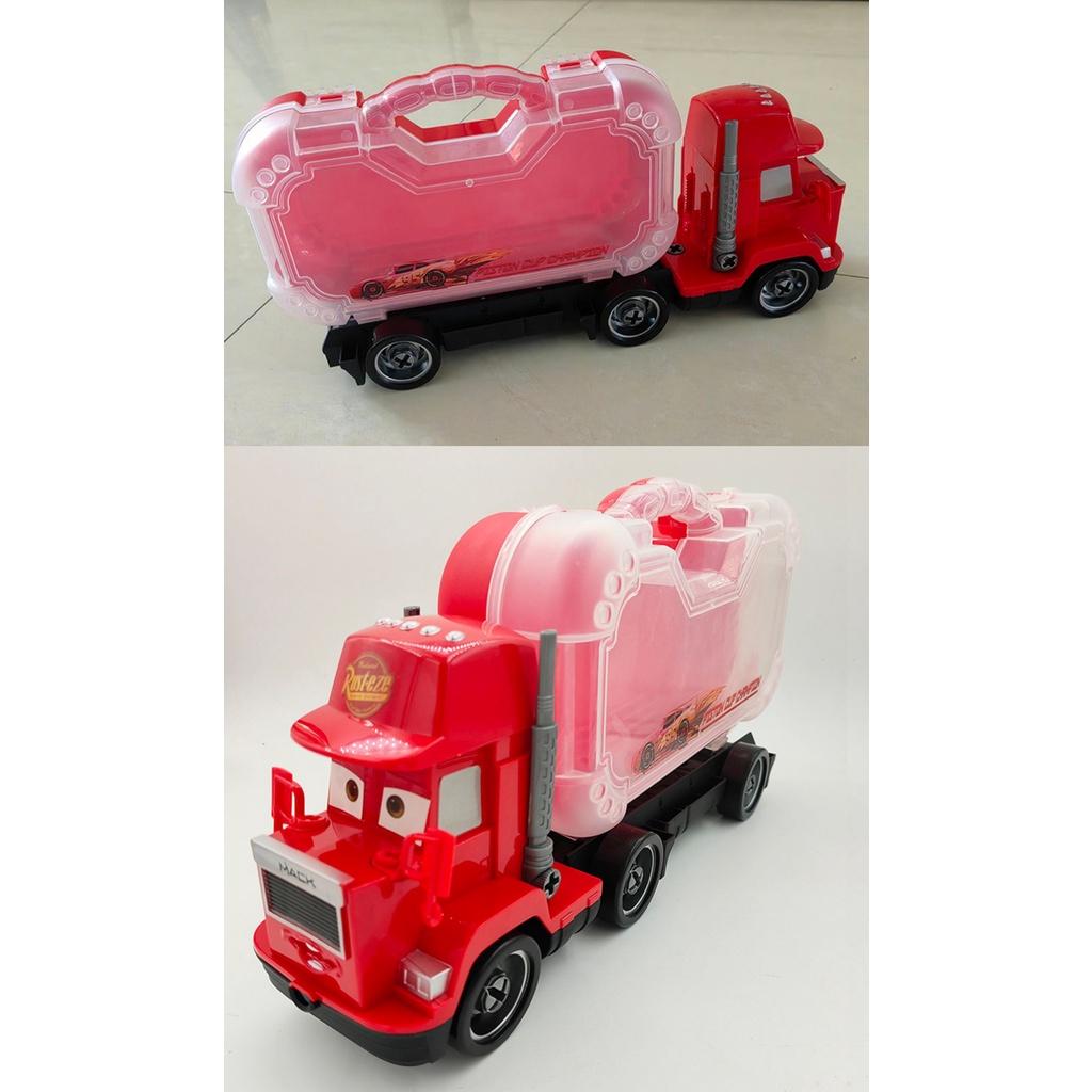 Đồ chơi xe tải MLightning McQueen 7 chiếc xe vui nhộn.Đồ Chơi Trí Tuệ - Xe Sữa Chữa Mcqueen Freedo.