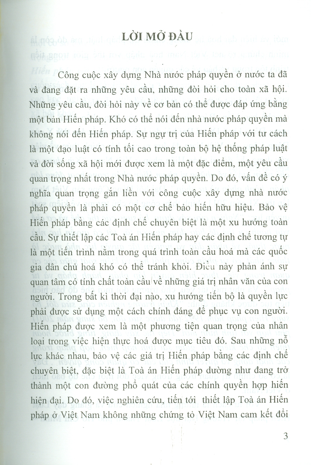 CƠ CHẾ GIÁM SÁT HIẾN PHÁP VỚI VIỆC ĐẢM BẢO QUYỀN CON NGƯỜI (Sách chuyên khảo)