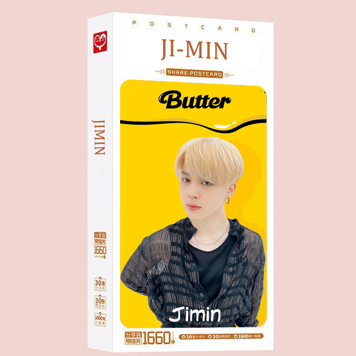 Postcard Jimin BTS butter