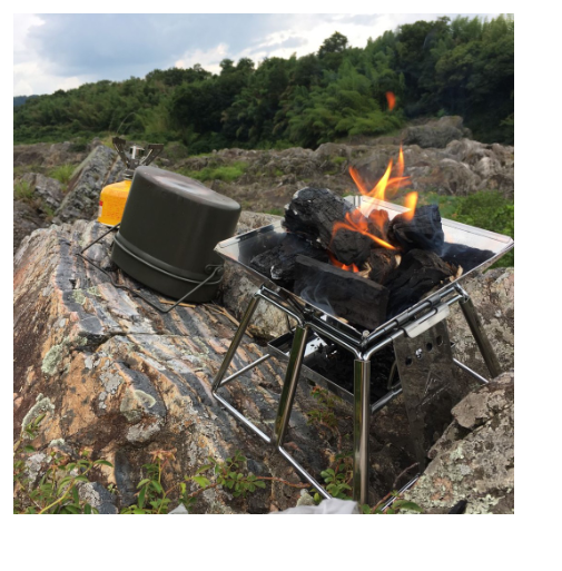 Bếp nướng dã ngoại than hoa xếp gọn Campingmoon X-Mini