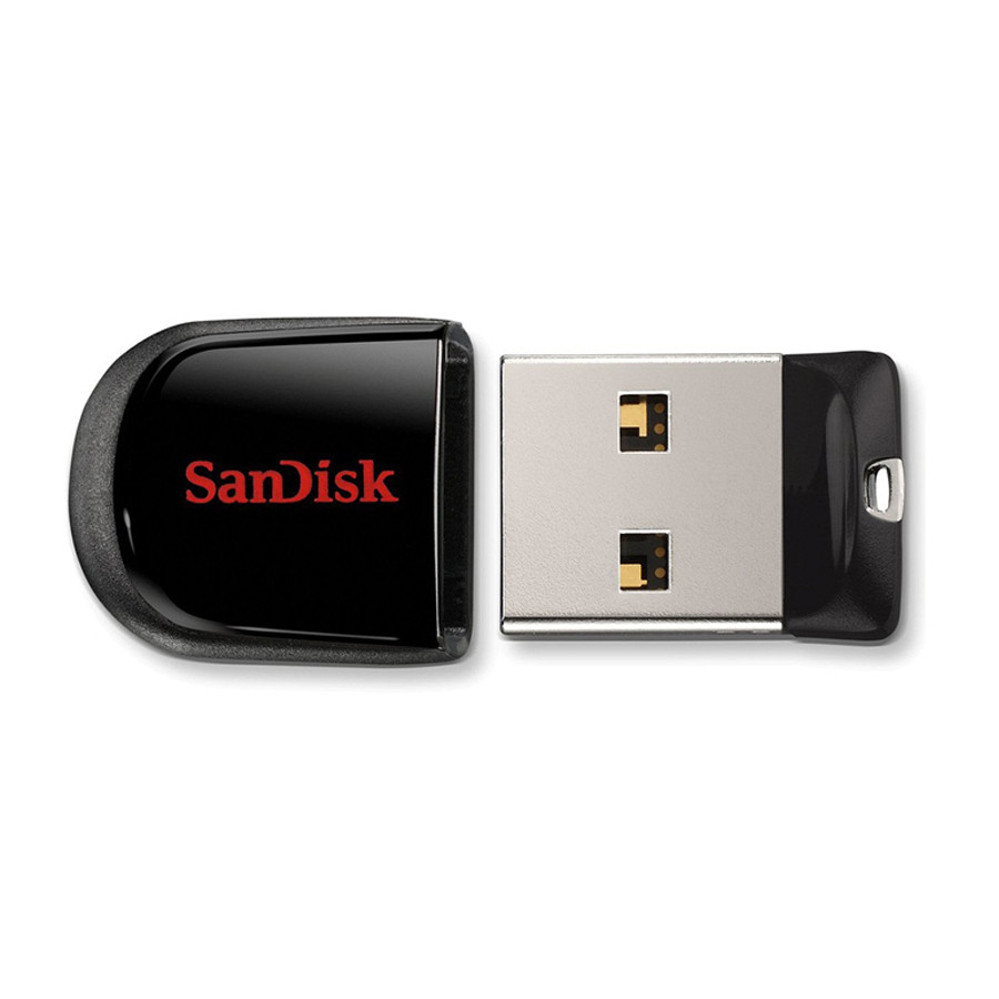 USB SanDisk CZ33 Cruzer Fit 64GB - USB 2.0 - Hàng Chính Hãng