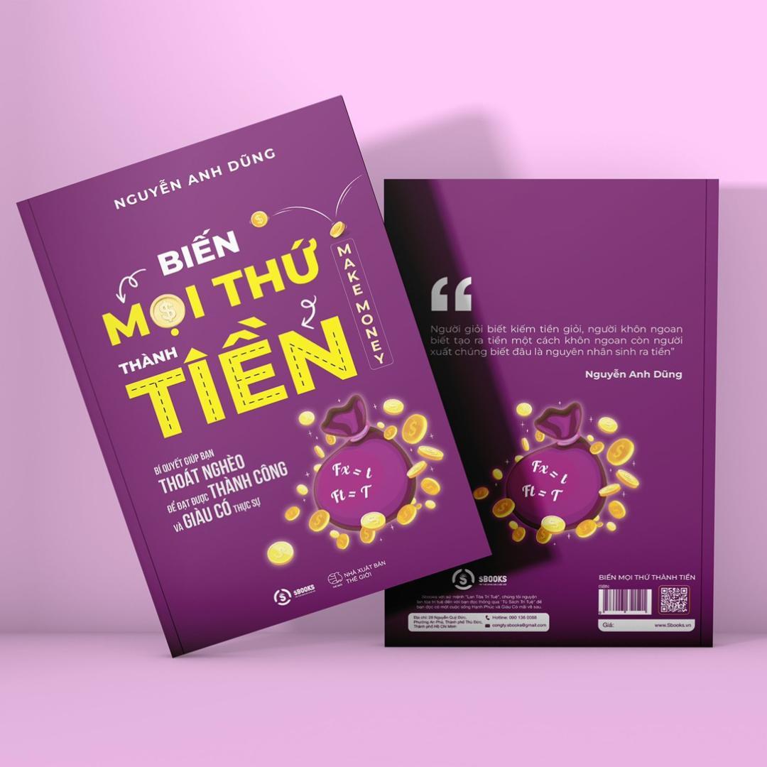 Combo 2 Cuốn: Biến Mọi Thứ Thành Tiền + Cá Nhân Hóa Khởi Nghiệp - Sbooks