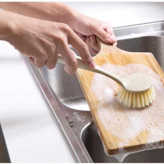Bàn chải cọ rửa nhà bếp đa năng có tay cầm dài