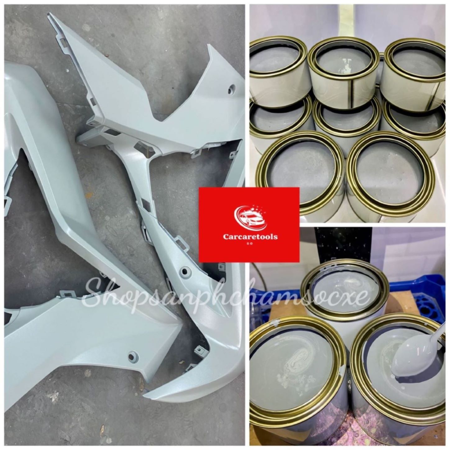 Lót xám 1k đậm đặc nhanh khô - Lót nhôm kẽm dàn áo
