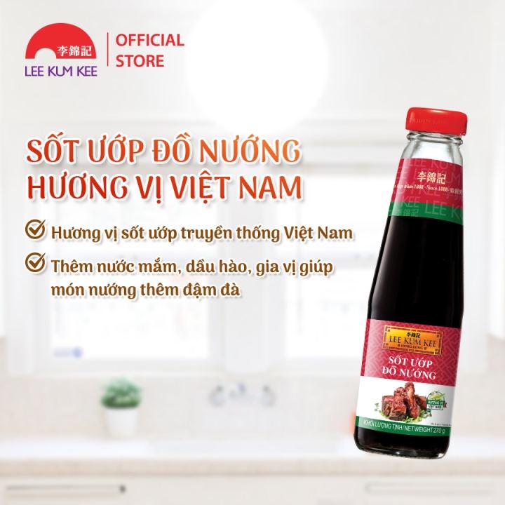 Xốt ướp đồ nướng hương vị Việt Nam Lee Kum Kee BBQ Sauce Vietnamese Taste 270g