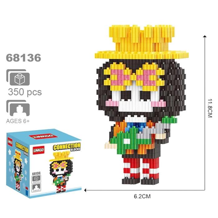 Đồ Chơi Lắp Ráp Mô Hình Nhân Vật One Piece - LinkGo 68136 - Brook