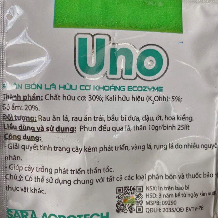 Dung dịch Uno giúp cây trồng hồi phục