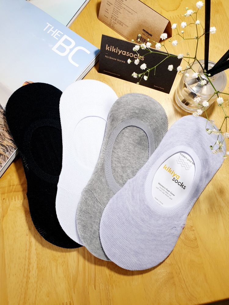 Tất vớ Nữ Hàn Quốc KIKIYA SOCKS - Pastel Solid Color W-N-001