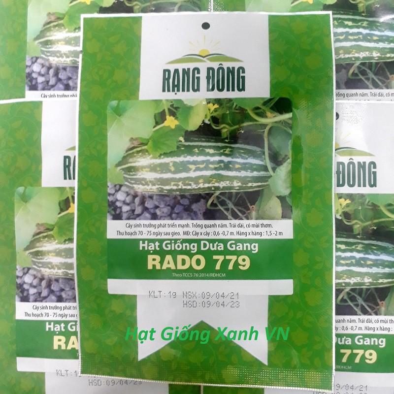Hạt giống dưa gang Rado, đóng gói 1gr