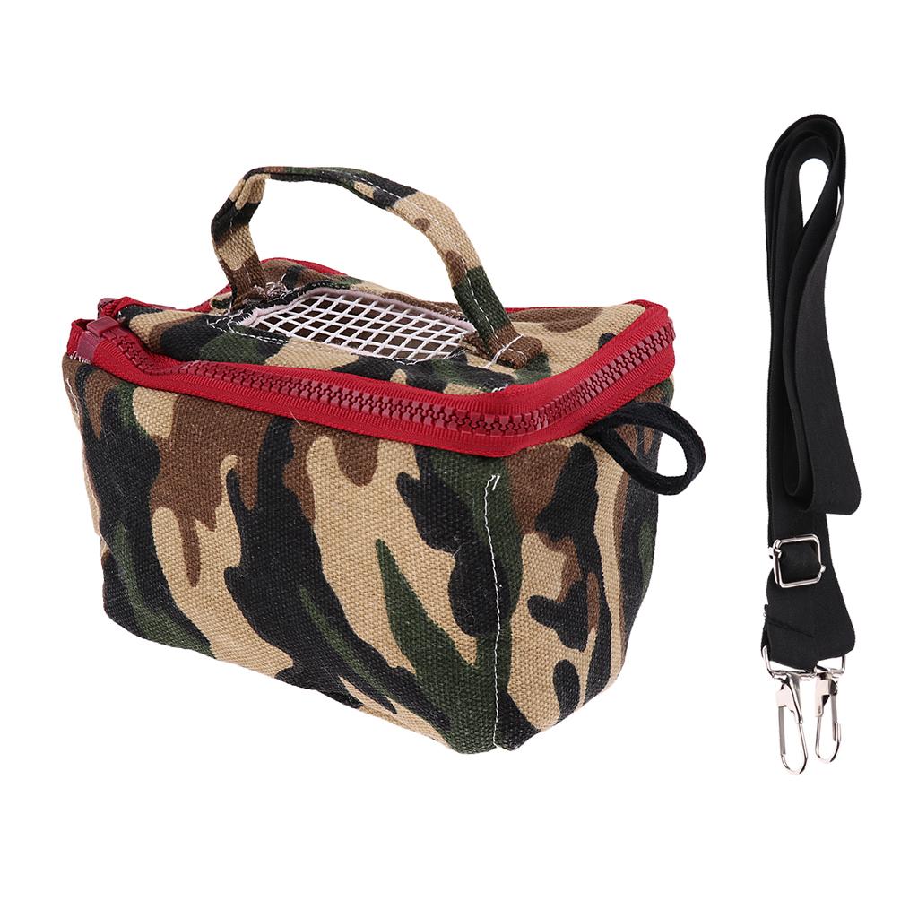 Pet Hamster Carrier Portable Breathable Travel Bag