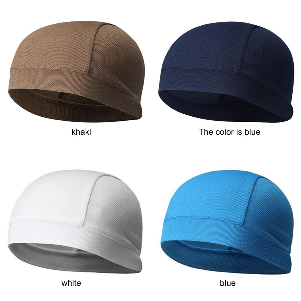 Mùa Hè Mới Đi Xe Đạp Mũ Lưỡi Trai Thể Thao Sấy Nón Xe Đạp Làm Mát Mũ Bảo Hiểm Lót Nón Bấc Chạy Bộ Đội Vành Mũ Thủy Thủ Color: Light Blue