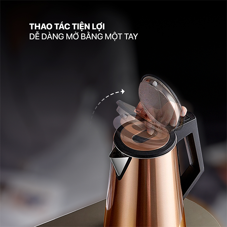 Ấm đun nước siêu tốc Elmich KEE-1779OL 1.7 Lít - Hàng Chính Hãng