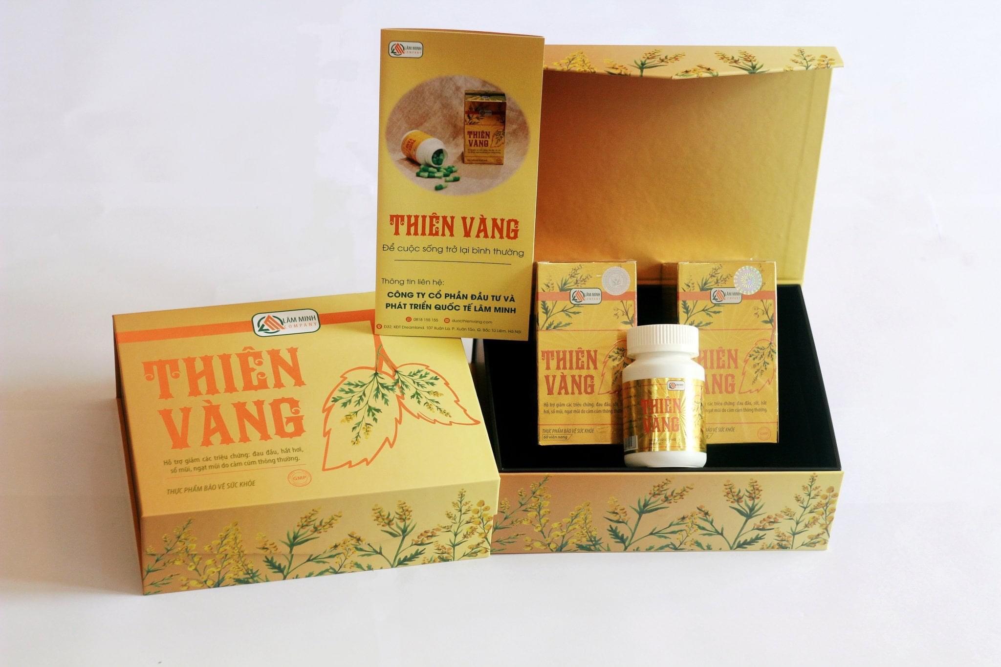 VIÊN UỐNG CẢM CÚM THIÊN VÀNG