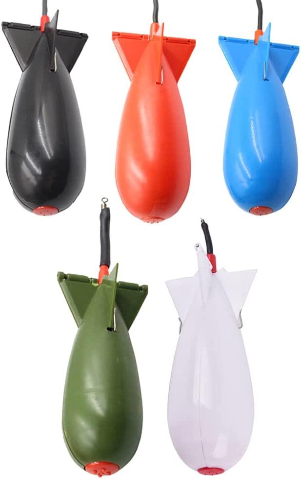 5 máy nạp câu cá, người giữ mồi ， hình thức tên lửa câu cá ， thu hút hệ thống làm tổ cho thực phẩm cá chép cho công cụ cung cấp mồi phụ kiện