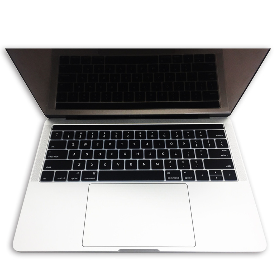 Miếng lót bàn phím in chữ Silicon skin keyboard Macbook Retina 12 Inch có thể rửa - Hàng Chính Hãng