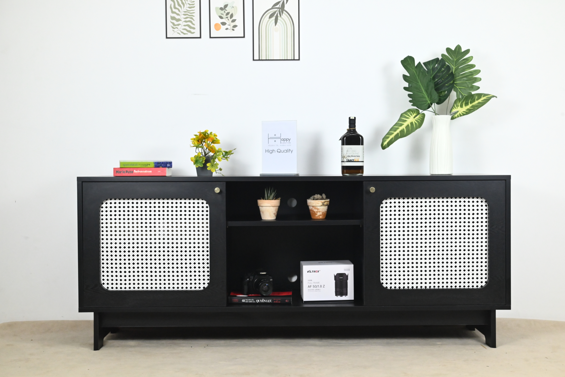 MEYDAN , Kệ TV 2 cửa mở , 160cm x 42cm x 65cm , KTV_014
