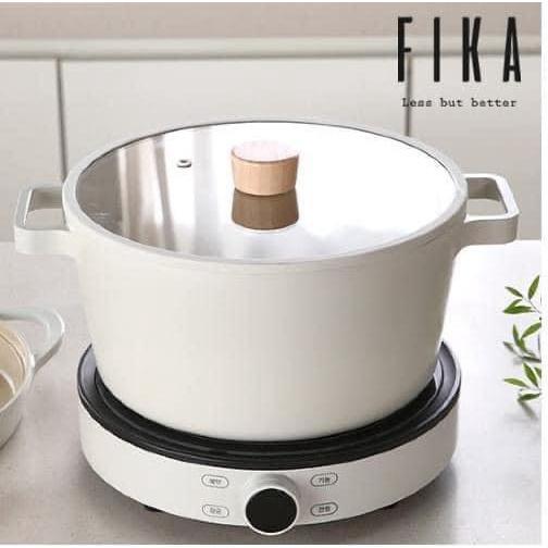 Bếp Từ Kèm Nồi Lẩu Điện Fika Neoflarm, Nhập Hàn Quốc, Bảo Hành 12 Tháng