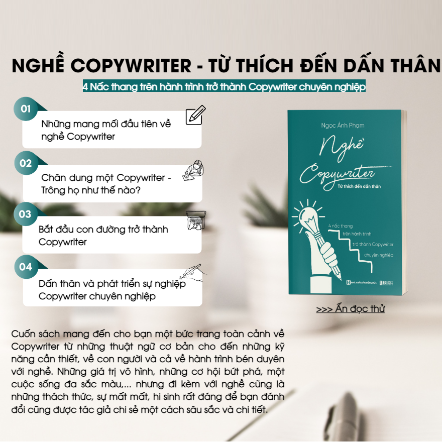 Nghề Copywriter - Từ Thích Đến Dấn Thân