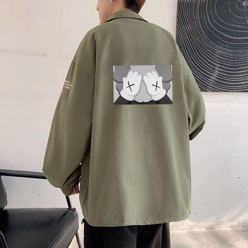 Áo Khoác Dù bomber nam nữ unisex form rộng