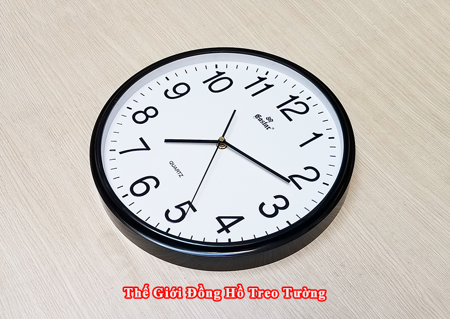 Đồng Hồ Treo Tường Cao Cấp KIM TRÔI EASTAR – Số Nổi 3D – Tặng Pin MAXELL – BH 1 Năm