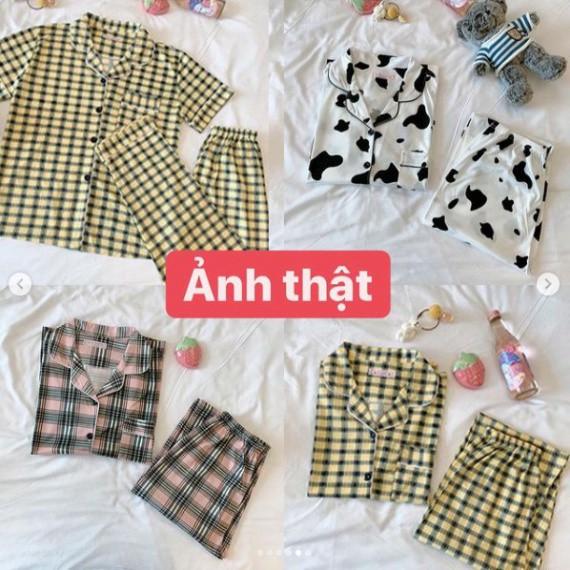(Có sẵn) BỘ NGỦ PIZAMA (ảnh thật)