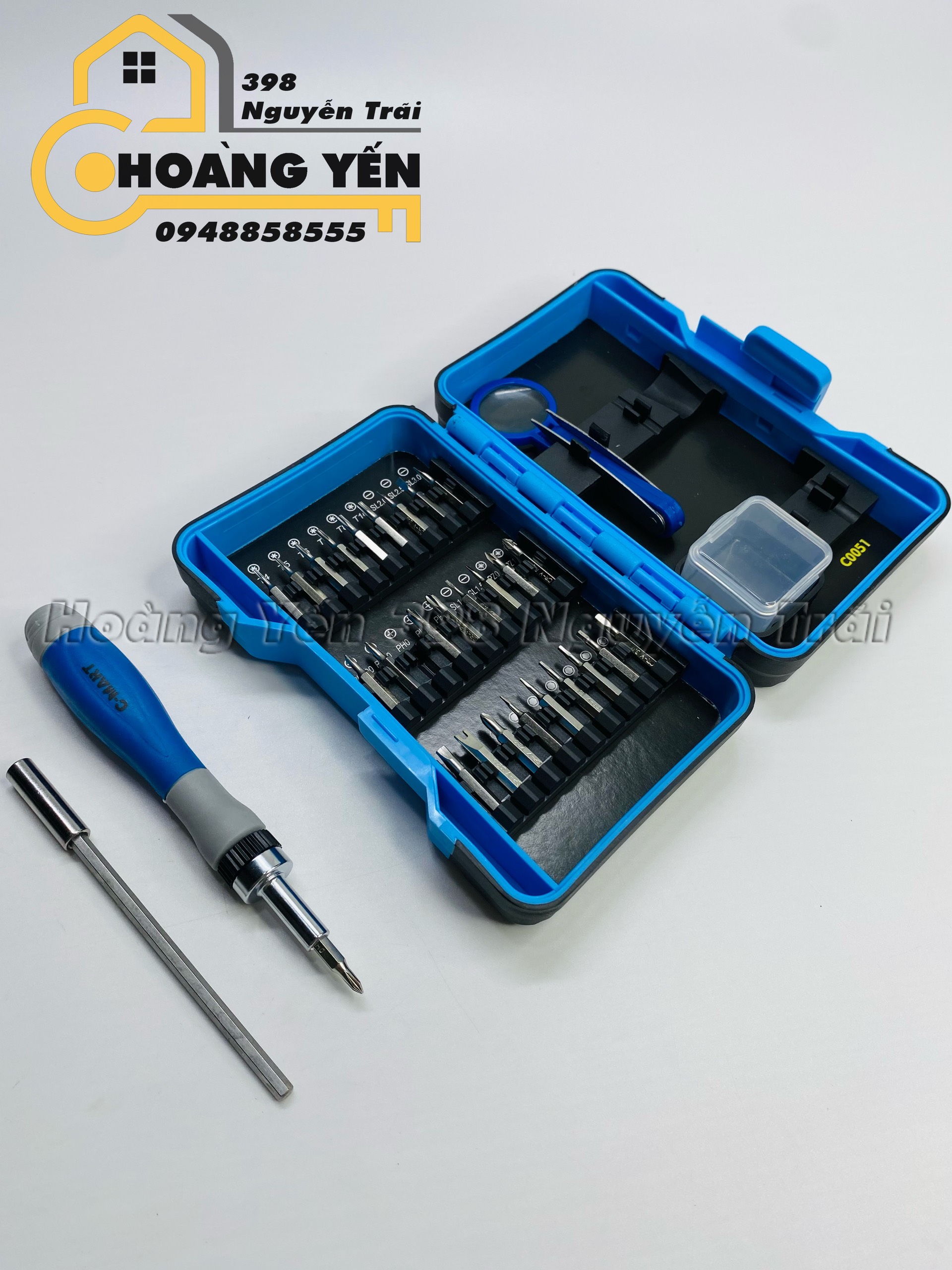 Bộ tô vít chính hãng C- MART 31 chi tiết