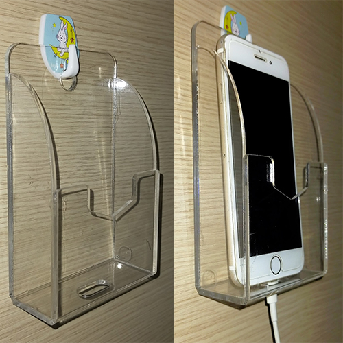 Kệ treo tường 1 ngăn để sạc điện thoại và để remode tivi, máy lạnh