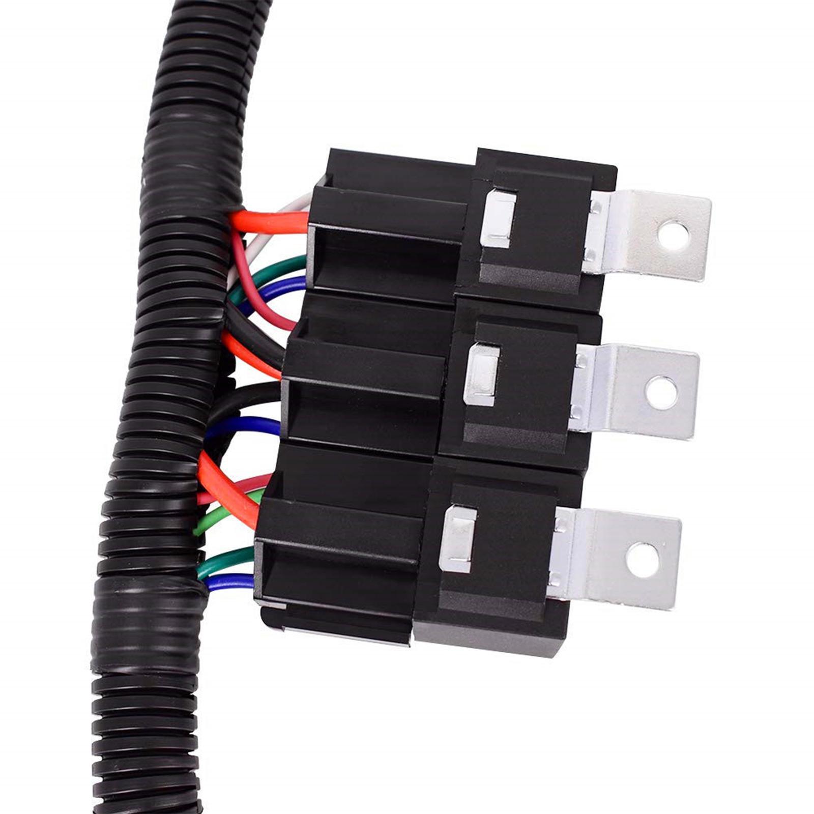 Dual Electric Fan Upgrade Wiring Harness/ 7L5533A226T Easy Installation for Escalade Control Wiring Harness Tool