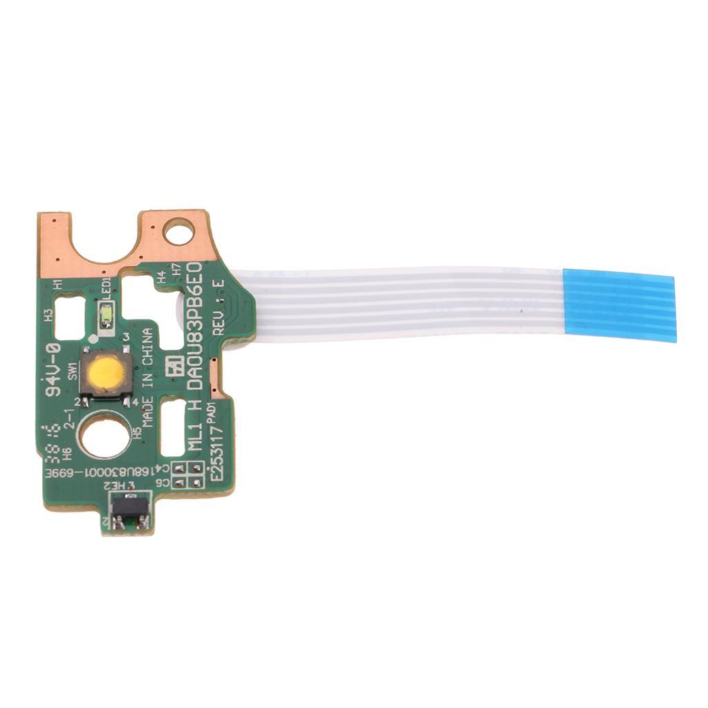 Power Button Board w/ Flex Cable for HP Pavilion 14-N 15--N DA0U83PB6E0