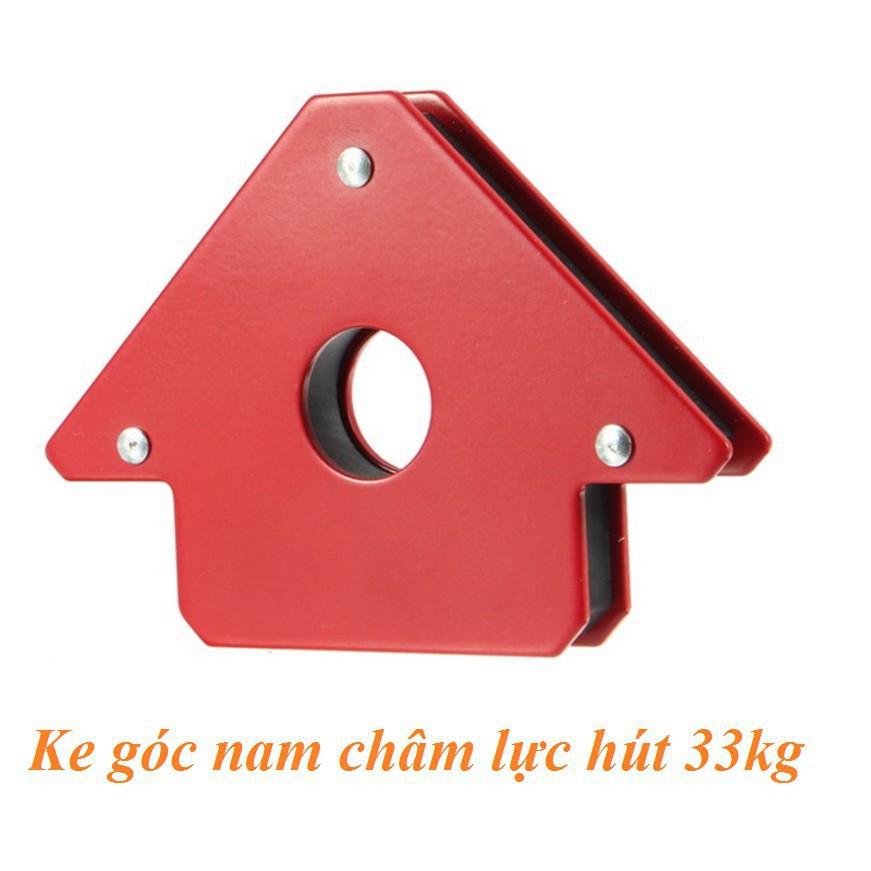 Bộ 4 ke góc nam châm 75LBS lực hút 33KG - ke góc thợ hàn, góc vuông