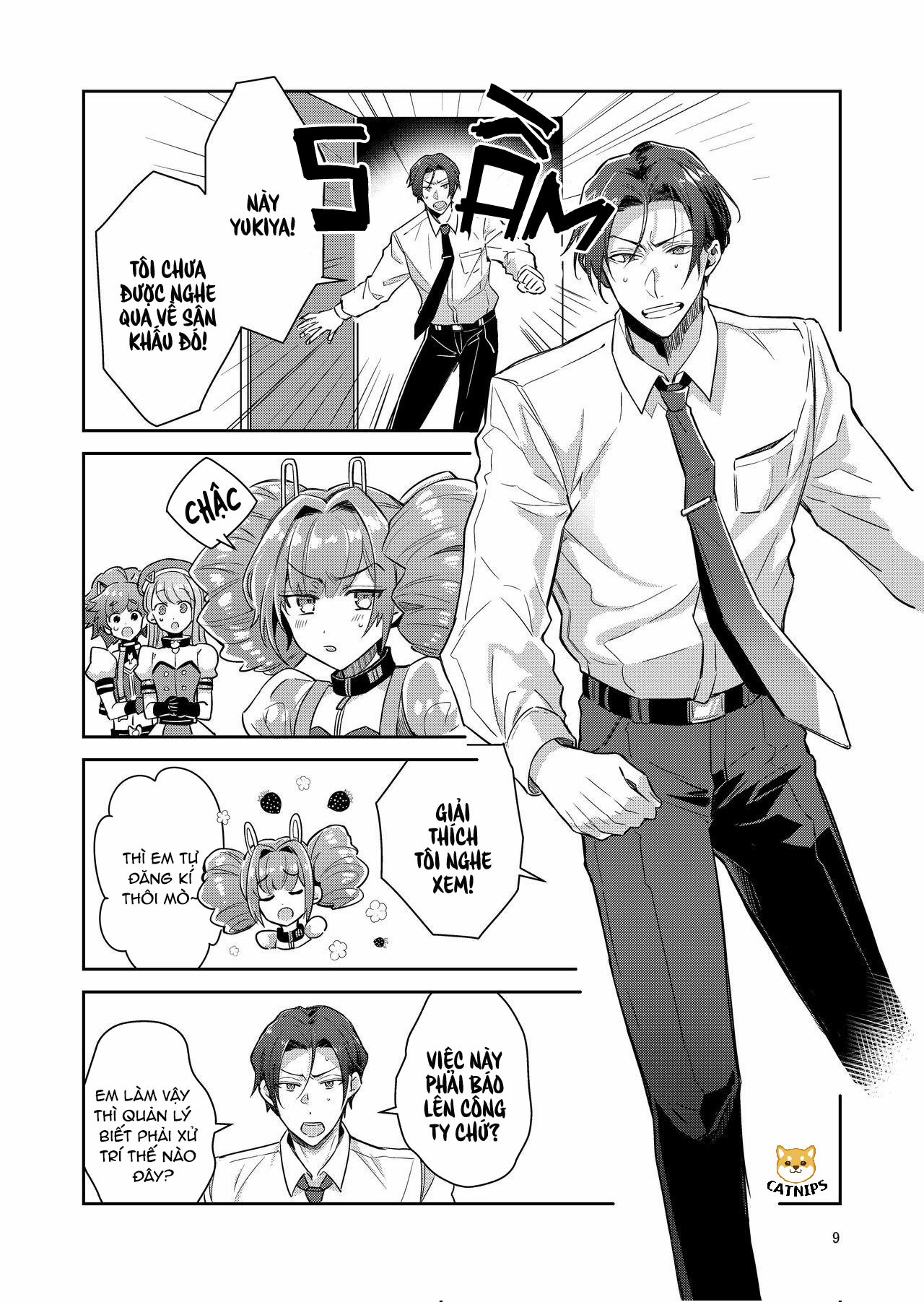 tất cả những cậu idol xinh gái kia đều lập kế hoạch “lật kèo” chapter 1 9