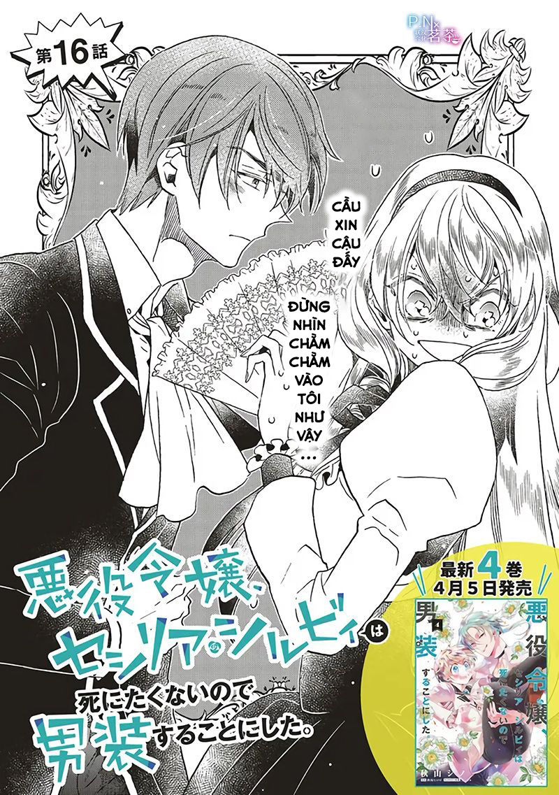 kẻ phản diện, cecilia silvie, không muốn chết, thế nên cô đã cải nam trang chapter 21.1 2