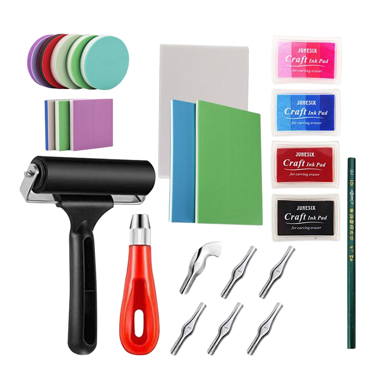 Rubber Stamp Making Kit Rubber Carving Blocks for Stamp