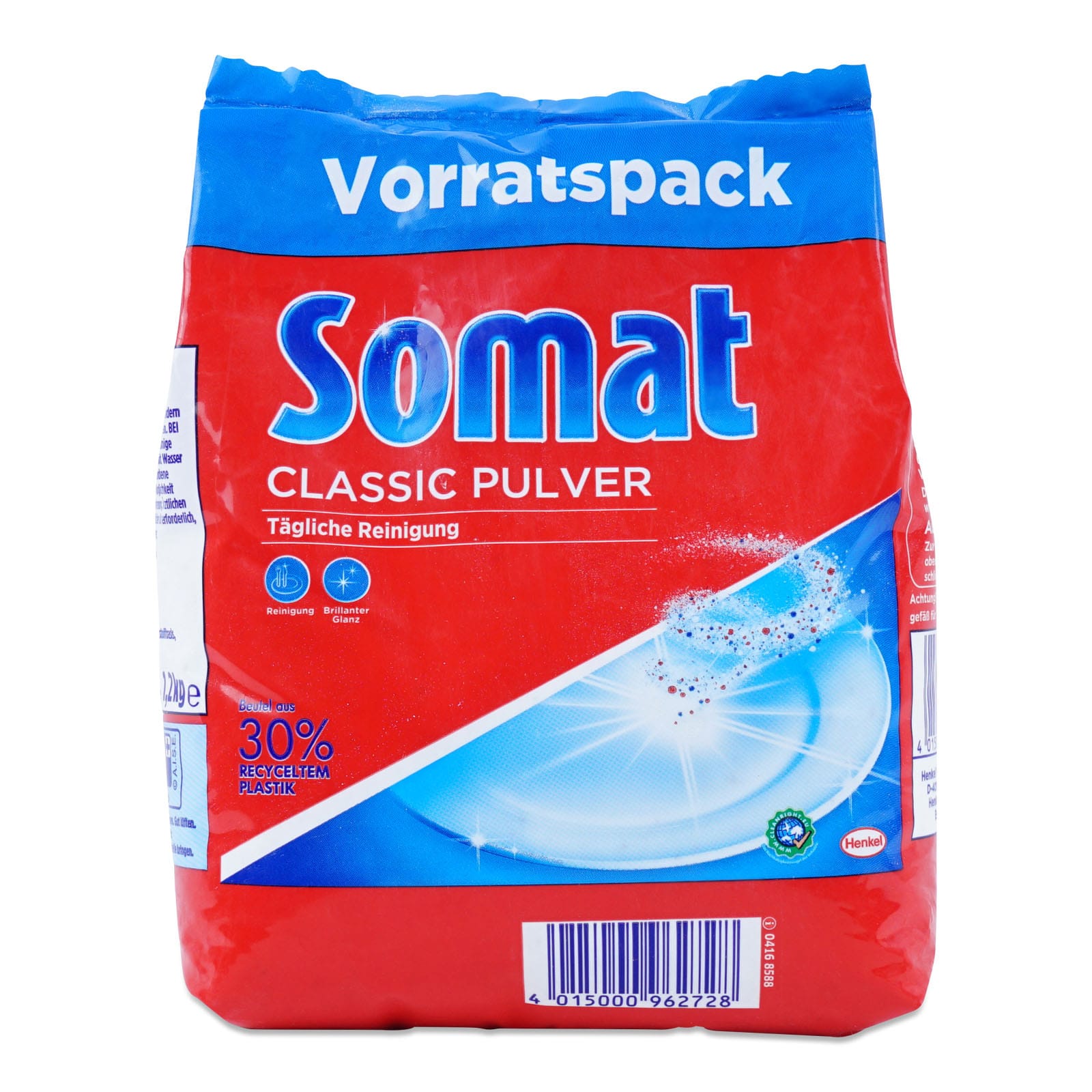 Bột rửa bát - Ly  cao cấp Somat Classic Pulver 1.2kg - Đức