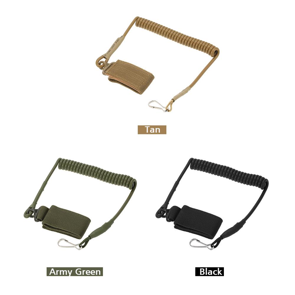 Dây đeo chiến đấu ngoài trời Pistol Lanyard có thể điều chỉnh