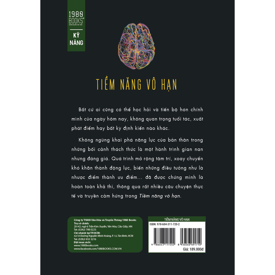 Tiềm Năng Vô Hạn (Mở Rộng Tâm Trí, Phá Vỡ Các Rào Cản Và Làm Chủ Tương Lai Của Bạn)