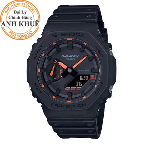 Đồng hồ nam G-Shock Casio Anh Khuê bảo hành 5 năm GA-2100 GA-2100-1A4DR