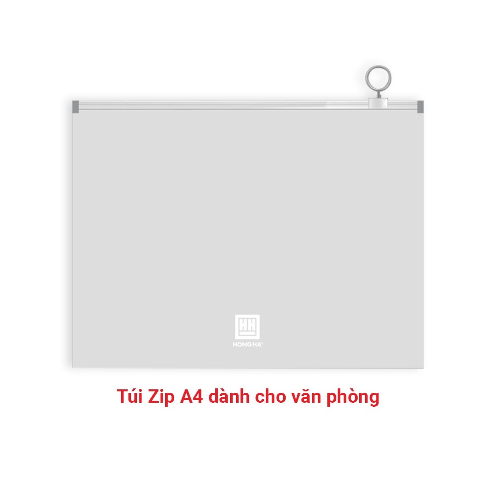 Túi Đựng Tài Liệu HH Clear Bag S20 Khoá Zip, Đựng Vừa Tài Liệu A4 - 6670 Sản Phẩm Phù Hợp Lưu Trữ, Bảo Quản Tài Liệu Cho Học Sinh Và Nhân Viên Văn Phòng