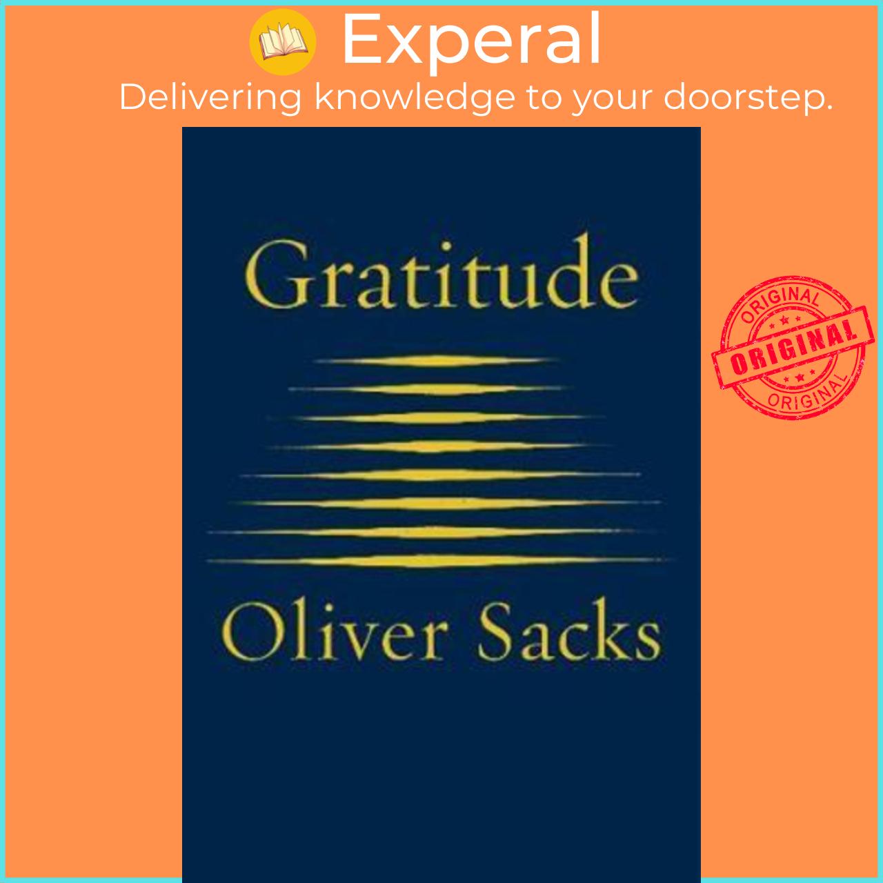 Sách - Gratitude by Oliver Sacks