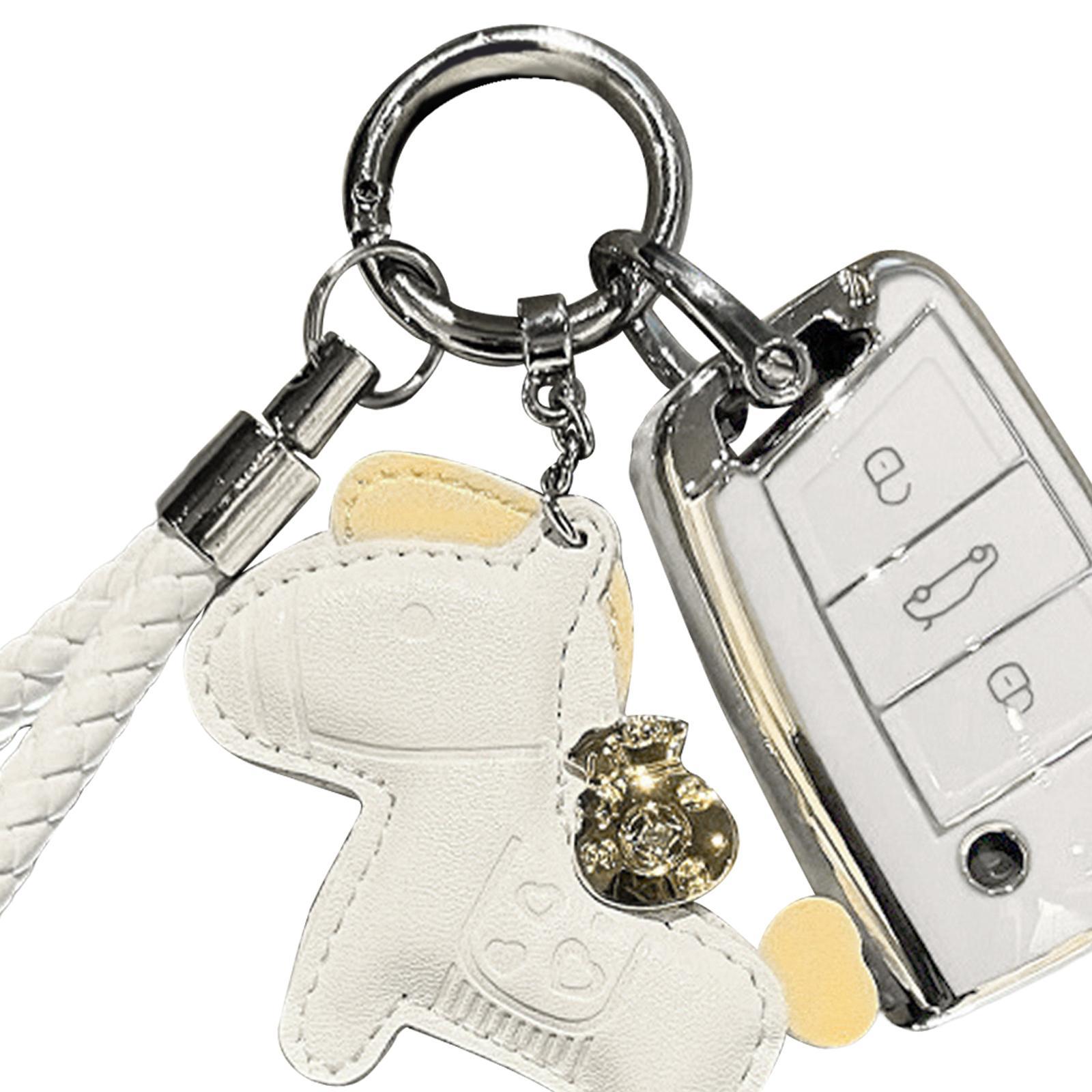Car Key Cover Key Case with Key Chain Key Fob Cover for