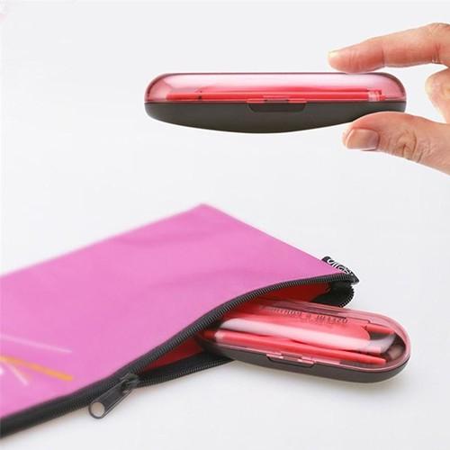 Bộ Nĩa, Muỗng, Đũa Xếp Gọn Tiện Lợi Đi Du Lịch