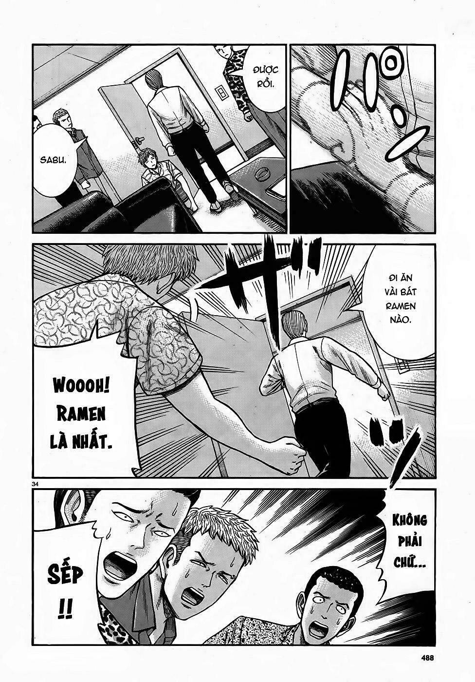 anh chàng yakuza và cô nàng siêu năng lực chapter 81 33