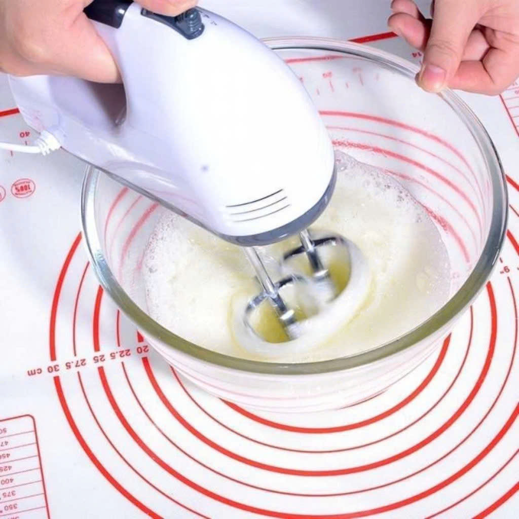 Máy Đánh Trứng Cầm Tay 7 Cấp Độ Siêu Khỏe – Đánh Kem, Trộn Bột, Tạo Bọt Nhuyễn Đều Dễ Dàng