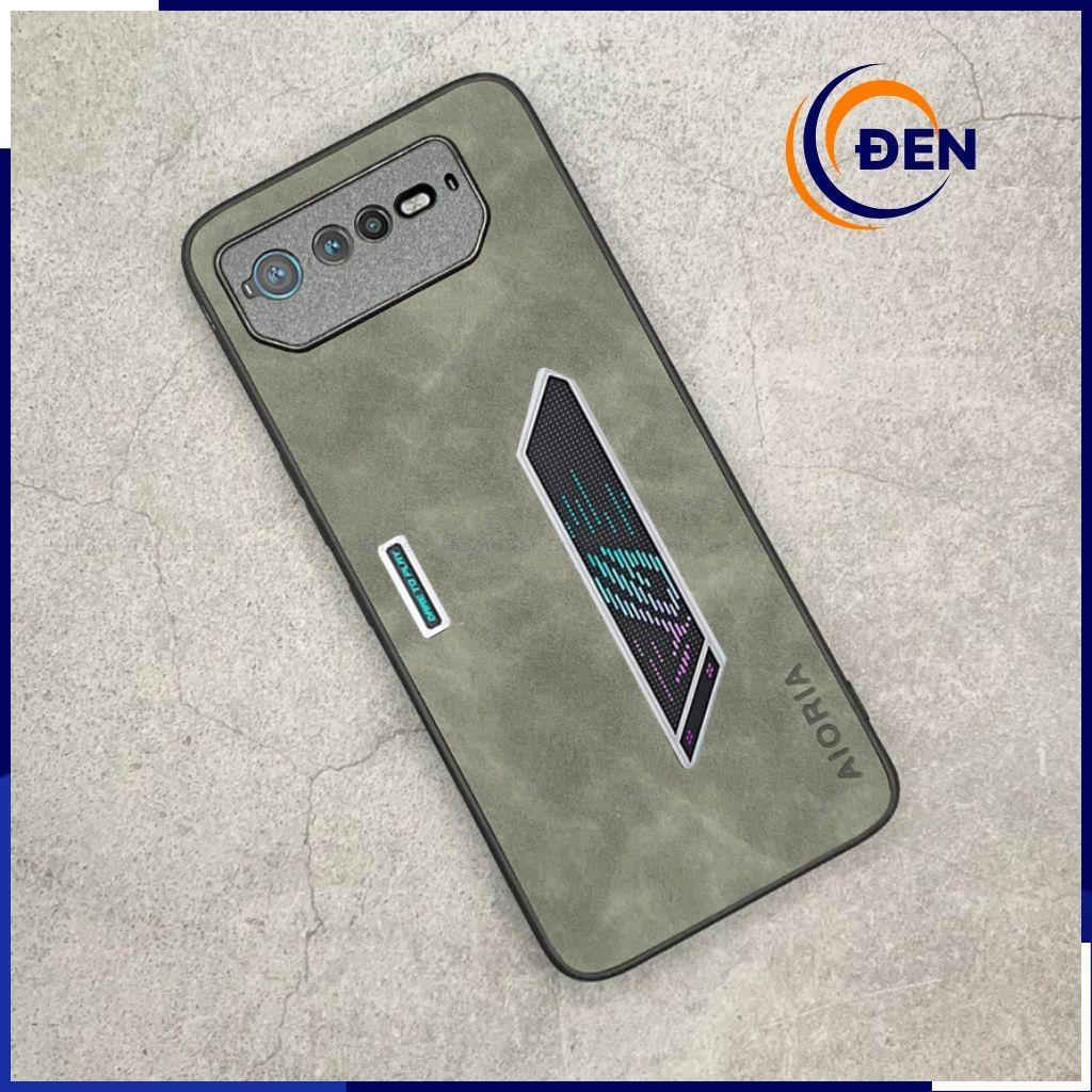 Ốp lưng rog phone 6 chống bám vân tay bảo vệ camera AIORIA DA phụ kiện điện thoại huỳnh tân store