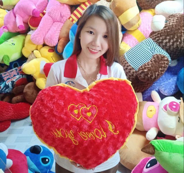 GỐI ÔM HÌNH TRÁI TIM