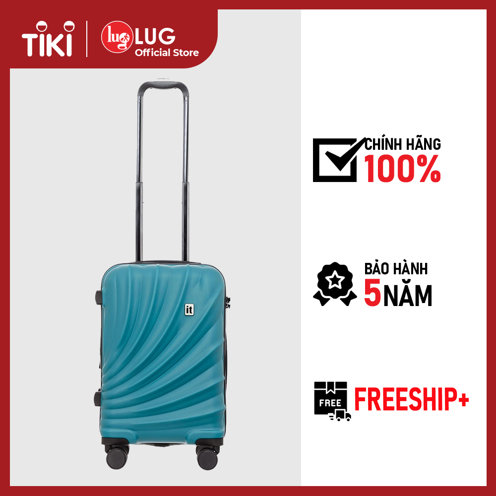 Vali Kéo LUG IT LUGGAGE S21/S27/S31 IT16-2371-08 Nhựa ABS hạn chế trầy xước, Khóa số TSA an ninh quốc tế, Ngăn Mở Rộng 25%