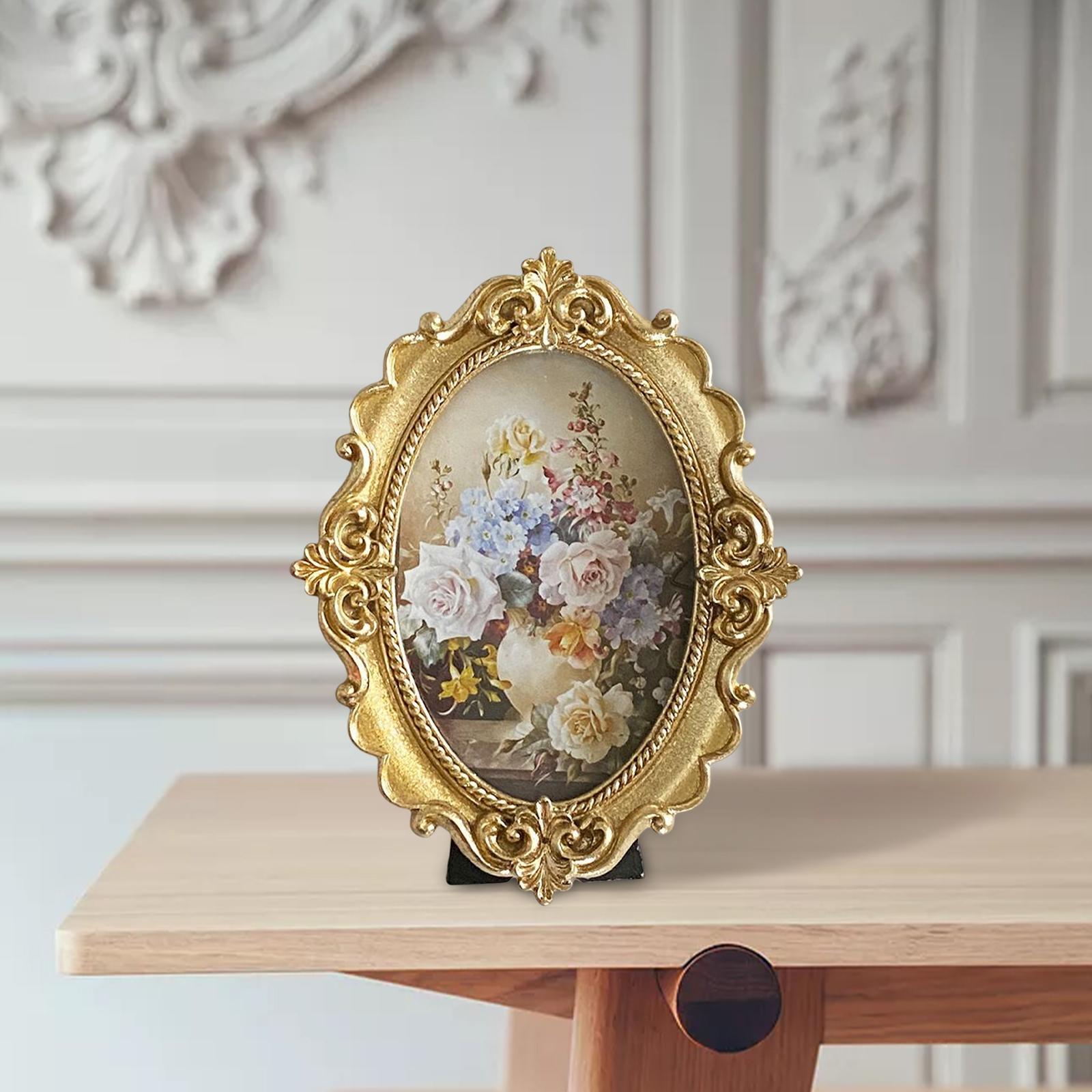 Vintage Style Photo Frame Picture Display Holder Decor Wedding Holiday