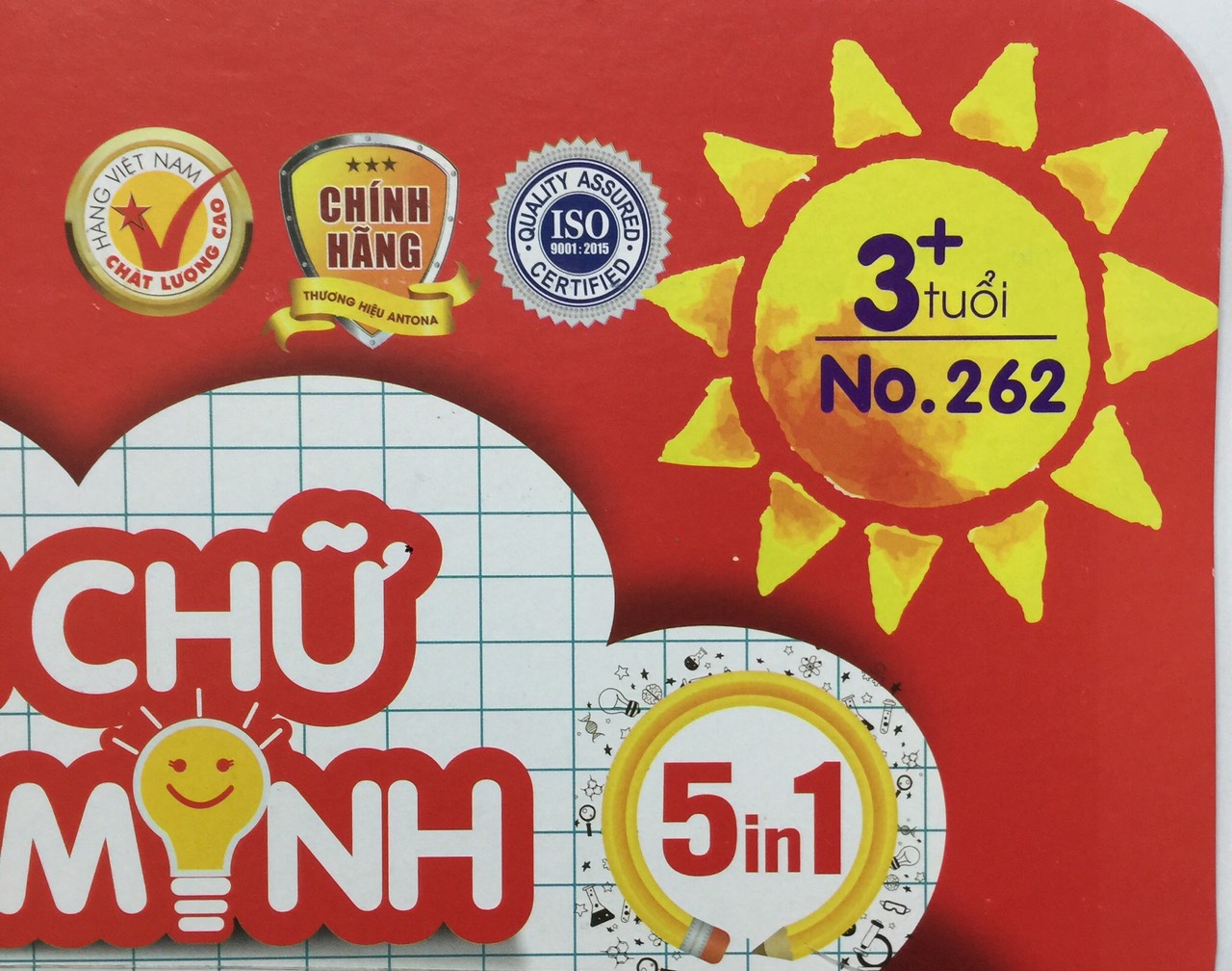 Bộ học chữ thông minh AN17