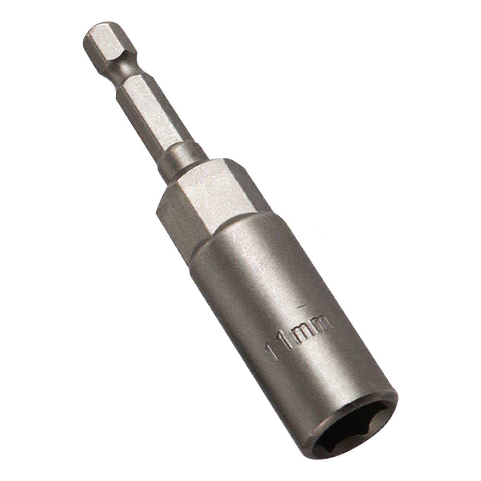 Ice Auger Drill Adapter Sleeve Ice Fishing Accessories Quick Change Metal Sturdy Replacement Bit Holder Connection Rod