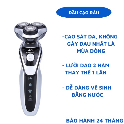 Máy cạo râu 3 trong 1 SHAVER SK1588 , Máy cạo râu đa năng là sản phẩm hot không thể thiếu đối với cánh mày râu.